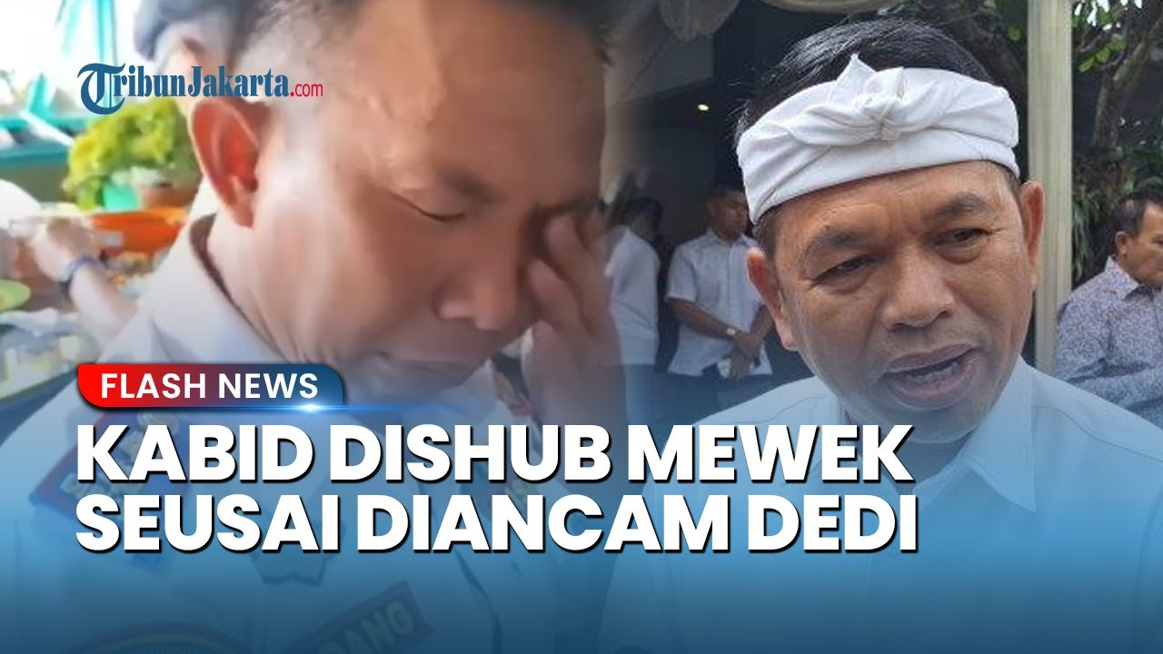 KENA MENTAL! Kabid Dishub Nangis usai Dedi Mulyadi Ancam Penjara soal Kasus Potong Kompensasi Sopir