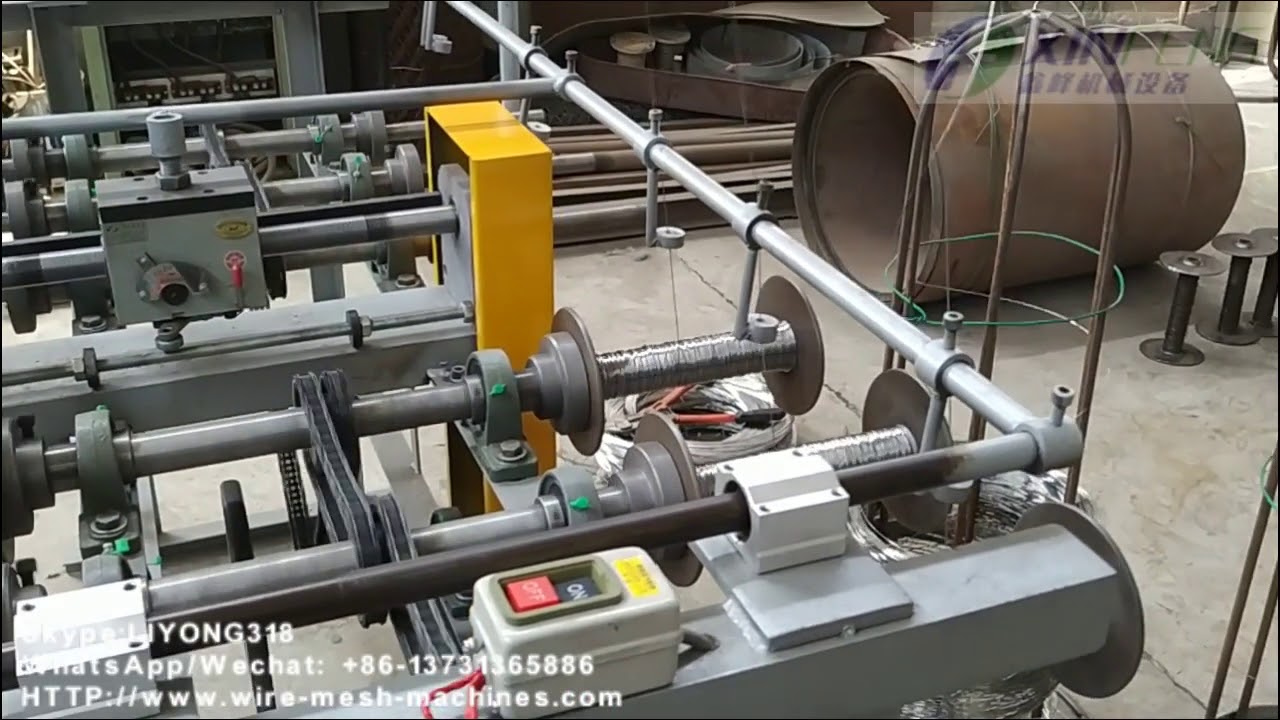 Spooling machine,Winding machine,CNC Normal and reverse Twist Hexagonal Wire Netting Machine
