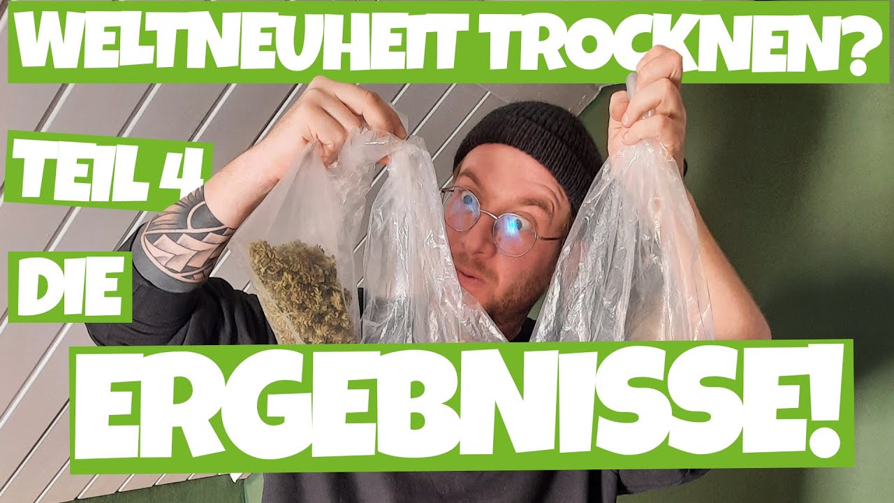 Weltneuheit beim Trocknen? Die Ergebnisse aus dem Labor! Mehr Pflanzenstoffe mit Dryferm Bags?Teil4!
