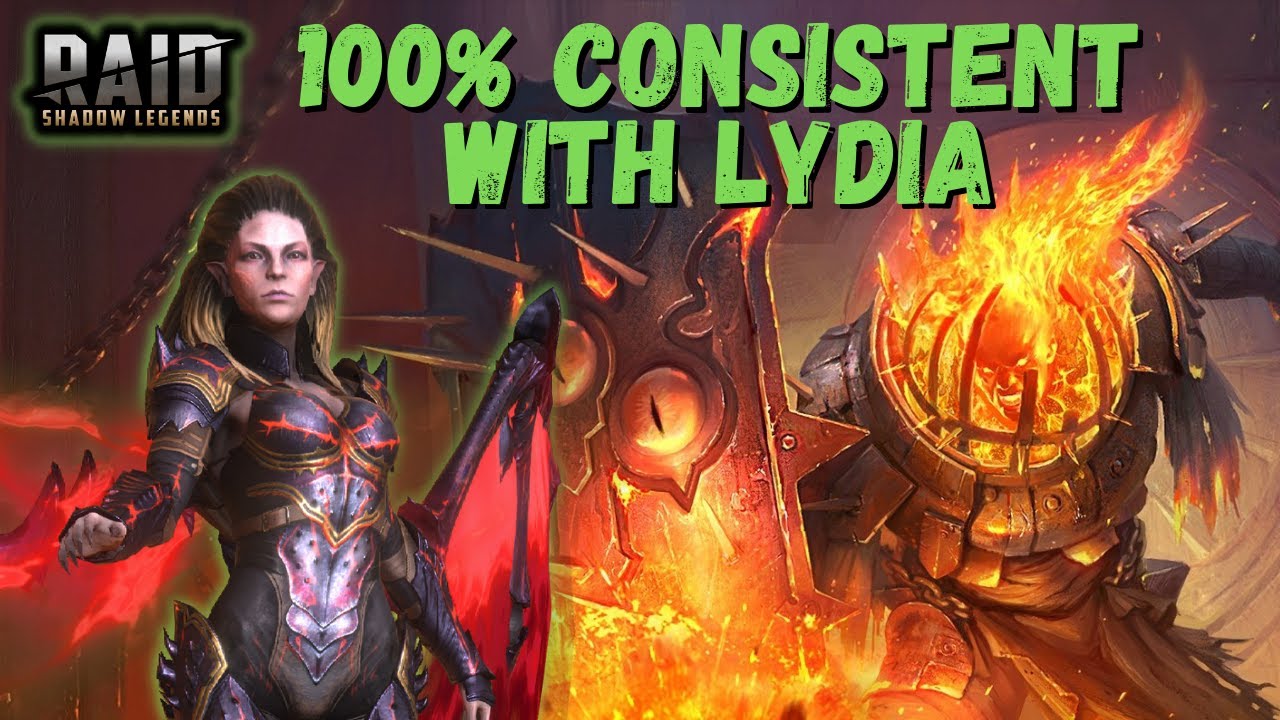 💥 Fire Knight 25 Lydia SPEED RUN 💥 100% Consistent? | RAID SHADOW LEGENDS