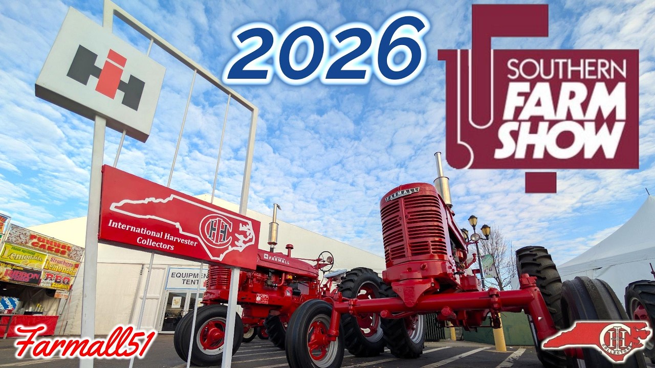 Выставка Southern Farm Show 2026 | Глава №37 #farmall51 #farmshow #ncagriculture #southernfarmshow