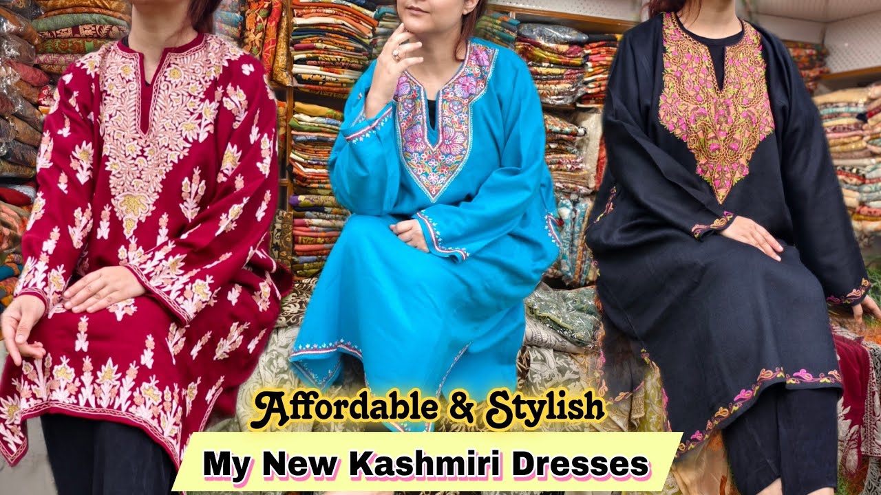 Wow 👌 kashmiri Shopping haul 🛍 || Bought My👉 Designer  Kashmiri Pherans, Suits at Affordable Price