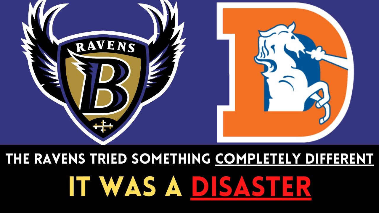 The DUMBEST GAME PLAN in Baltimore Ravens HISTORY | Ravens @ Broncos (1996)
