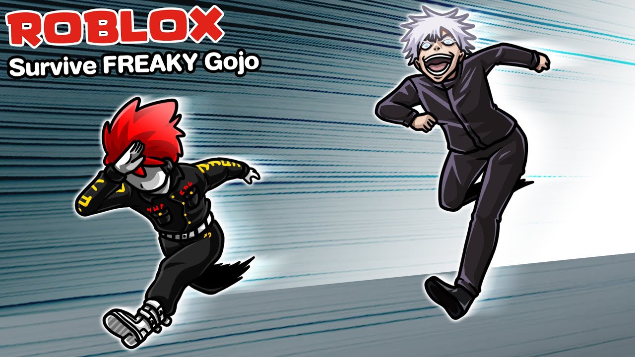 Roblox : Survive FREAKY Gojo 👅 เมื่ออาจารย์โกโจกลายเป็นบ้า ฉันจึงต้องเอาชีวิตรอด !!!