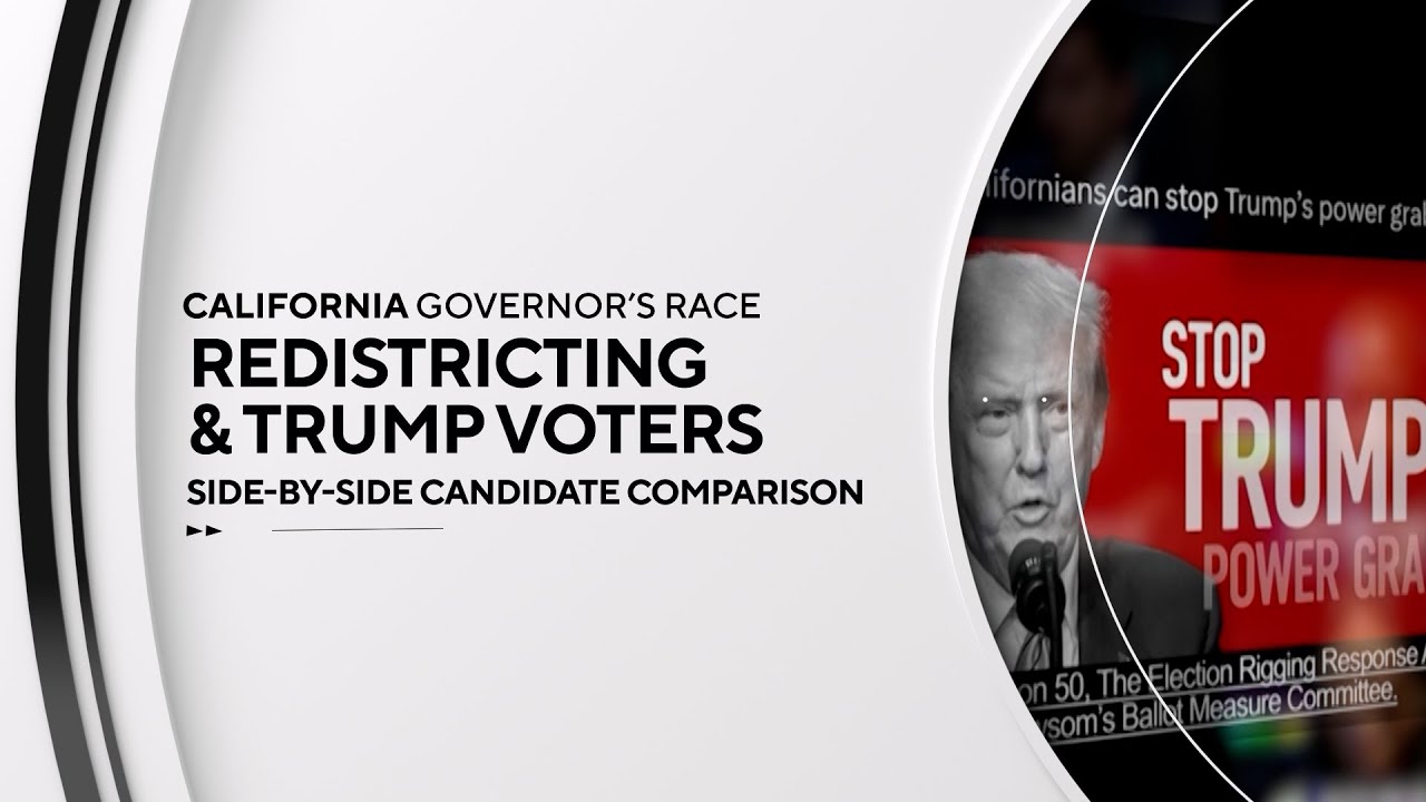 Candidates for California Governor on Congressional Redistricting | Side-by-Side Comparison