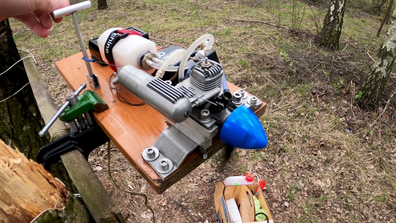 OS MAX 10LA + ręcznie zrobiony korbowód