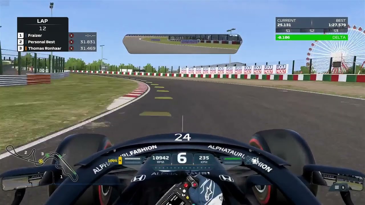 F1 2021 Japan Track Guide (1:27.436)