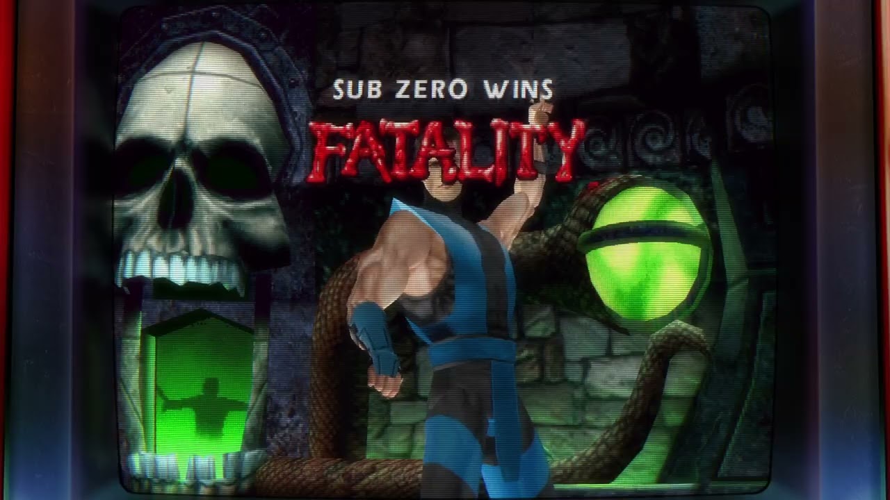 Mortal Kombat  Legacy Kollection mk4 Arcade Sub-Zero Run