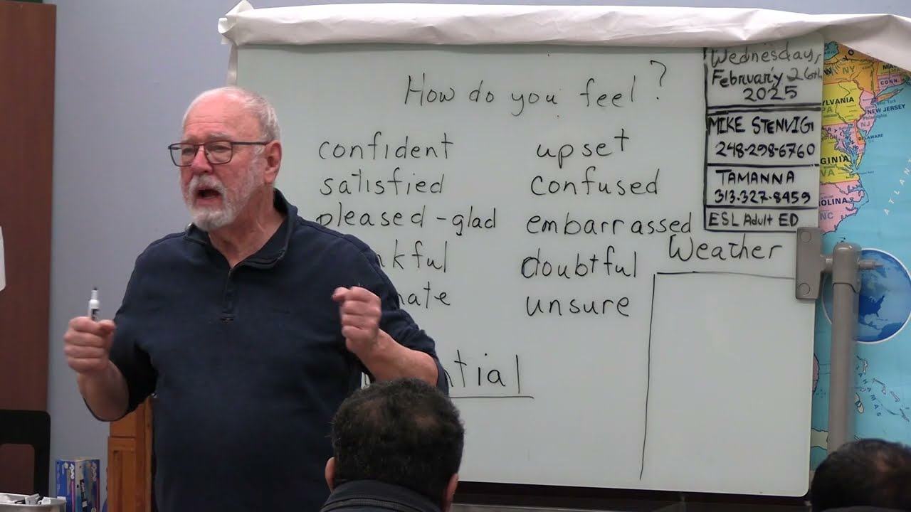 ESL at Hamtramck Public Library February 26, 2025 Session 194
