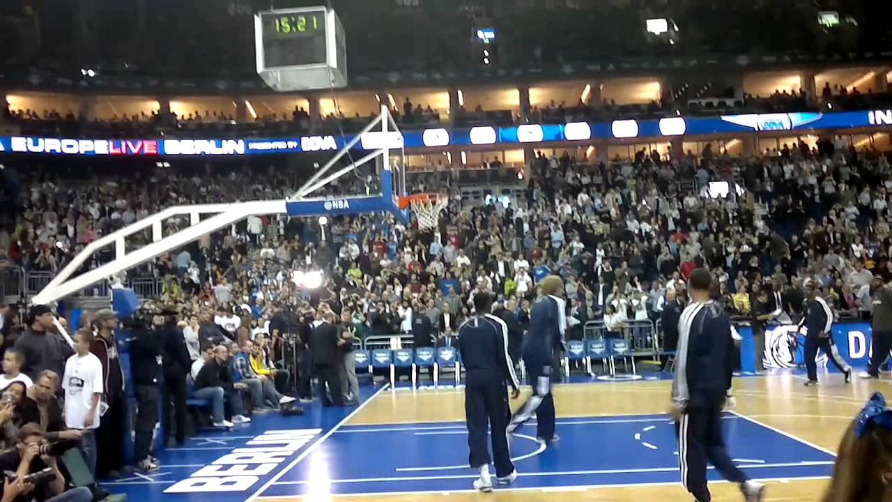 Dallas Mavericks Team Presentation NBA Europe Live Tour October 6 2012 Berlin