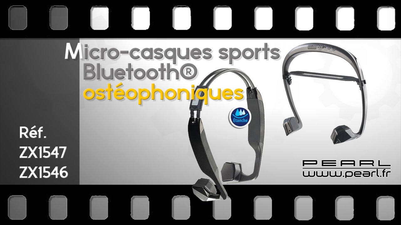 CASQUE À CONDUCTION OSSEUSE - On vous dit tout sur cette INNOVATION - [PEARLTV.FR]