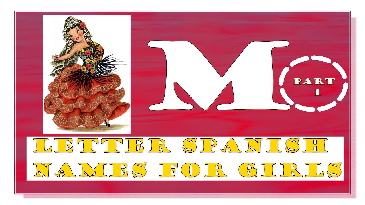 66 MODERN AND TRADITIONAL SPANISH M LETTER NAMES FOR BABY GIRLS -PART 1