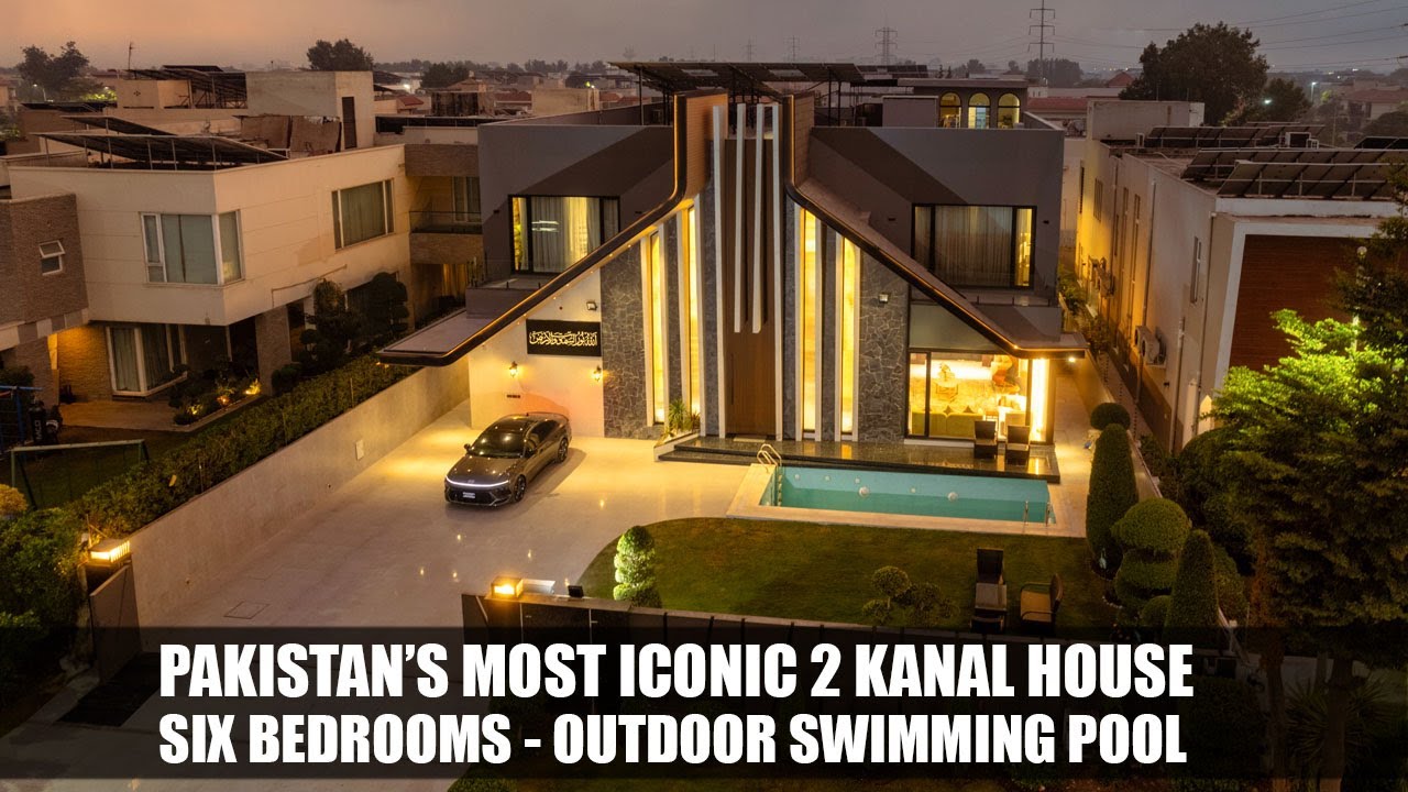 Pakistan&rsquo;s Most Iconic 2 Kanal House | A True Architectural Marvel by OPOC | DHA Phase 8, Lahore