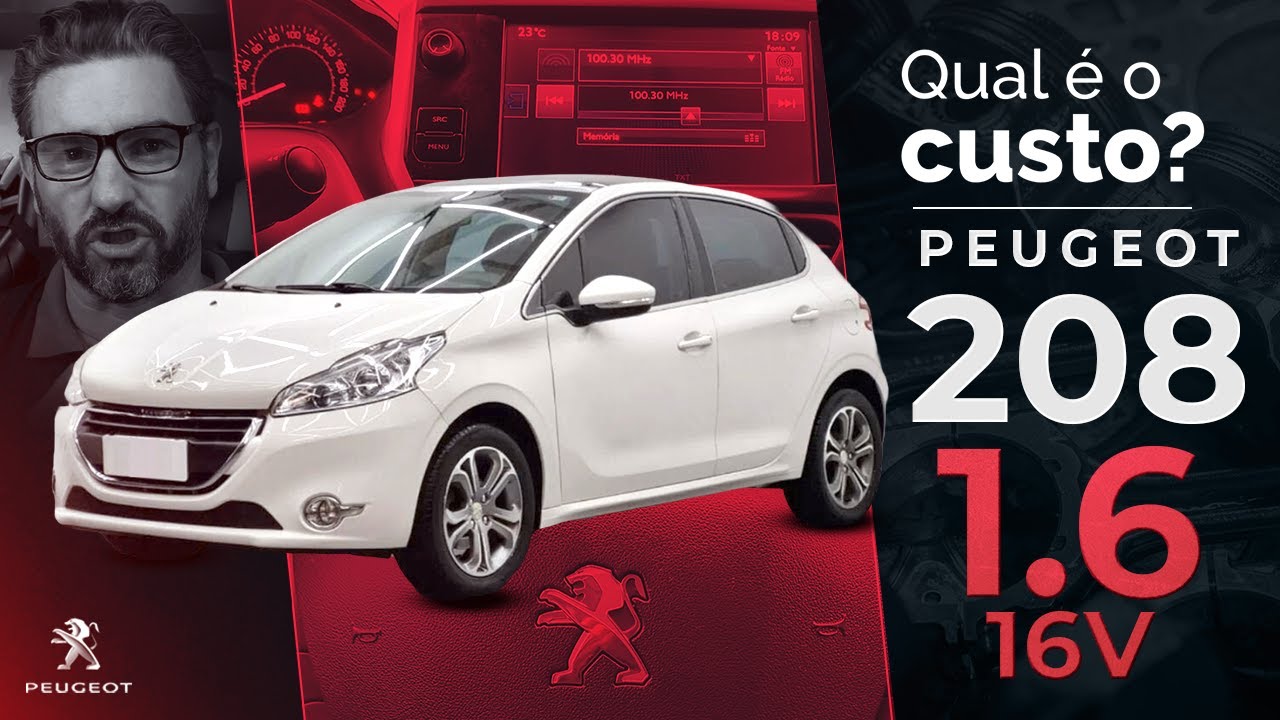 Peugeot 208 1.6 16v vale a pena ter um? Qual é o custo de manutenção?