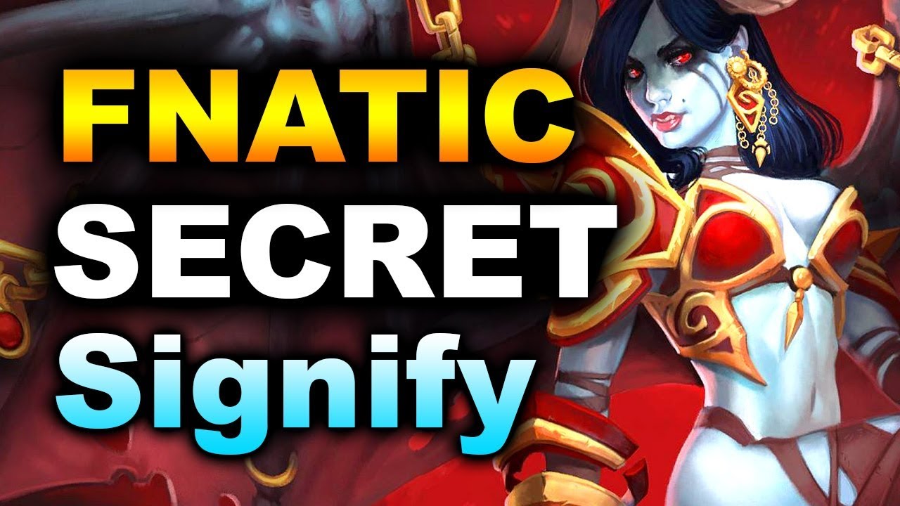 FNATIC + SECRET vs SIGNIFY - BEST INDIAN TEAM - PVP ESPORTS DOTA 2