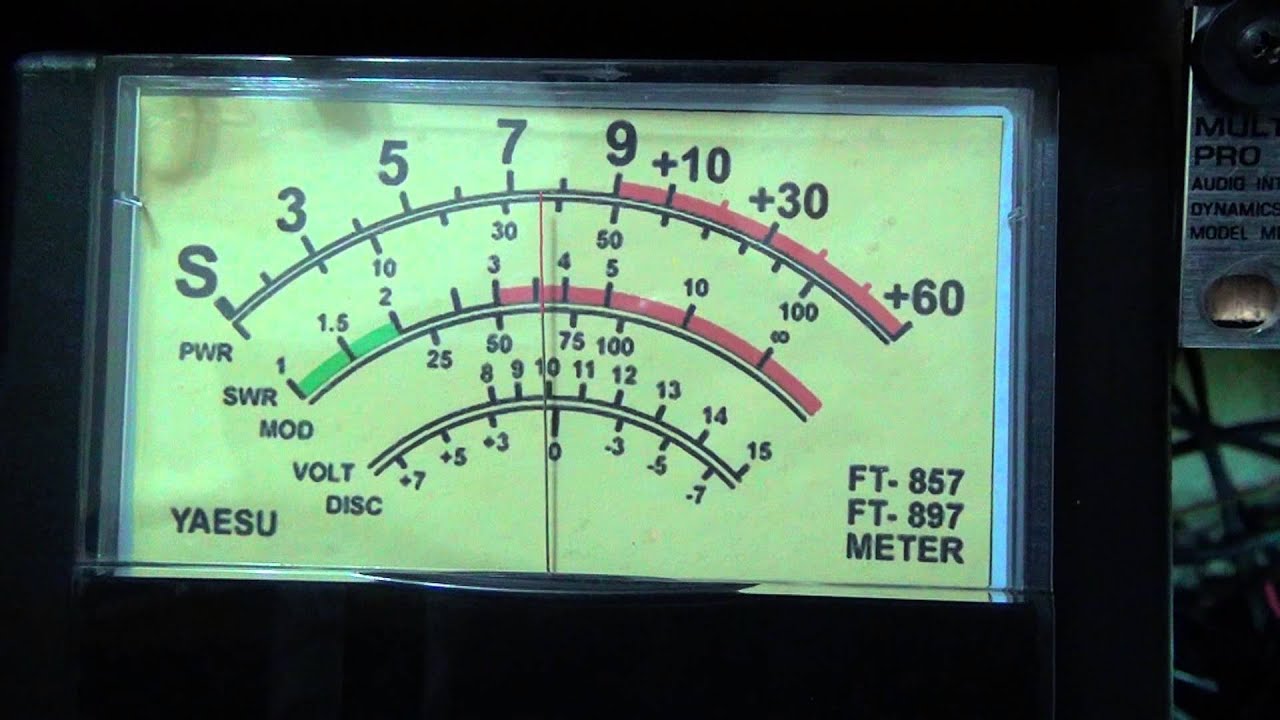 S-meter analógico Yaesu FT-857 / FT-897