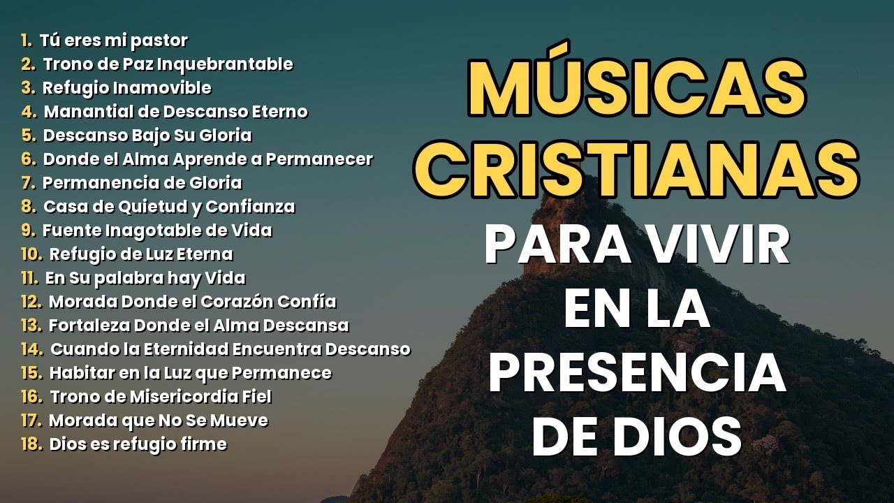 Alabanzas Cristianas que Ayudan a Soltar la Preocupación y Confiar en DIOS