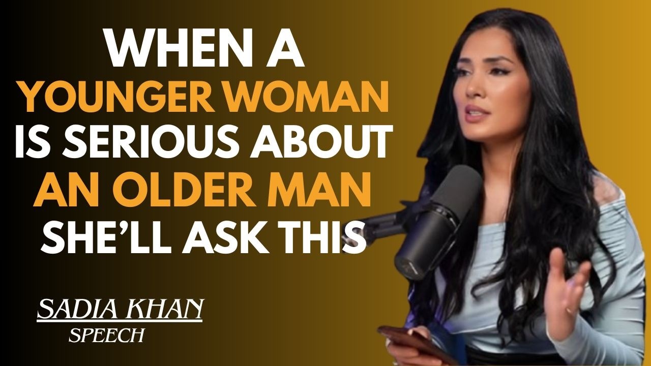 WHEN A YOUNGER WOMAN IS SERIOUS ABOUT AN OLDER MAN… SHE’LL ASK  THIS 😳❤️ || SADIA KHAN