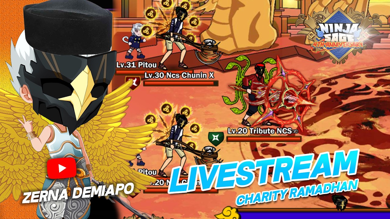 🔴AKU BERMAIN GAME NOSTALGIA NINJA SAGA PRIVATE SERVER