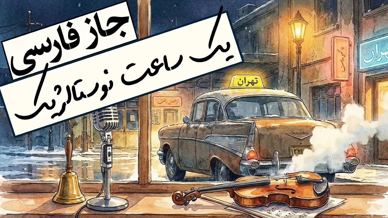 جاز فارسی نوستالژیک | مجموعه یک ساعته قطعات ماندگار عاشقانه 🎷 Persian Jazz