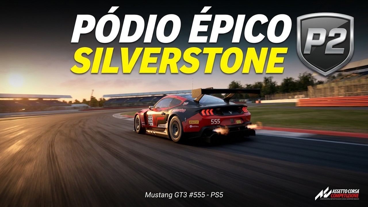 ACC I SILVERSTONE LOBBY PÚBLICO I FORD MUSTANG GT3