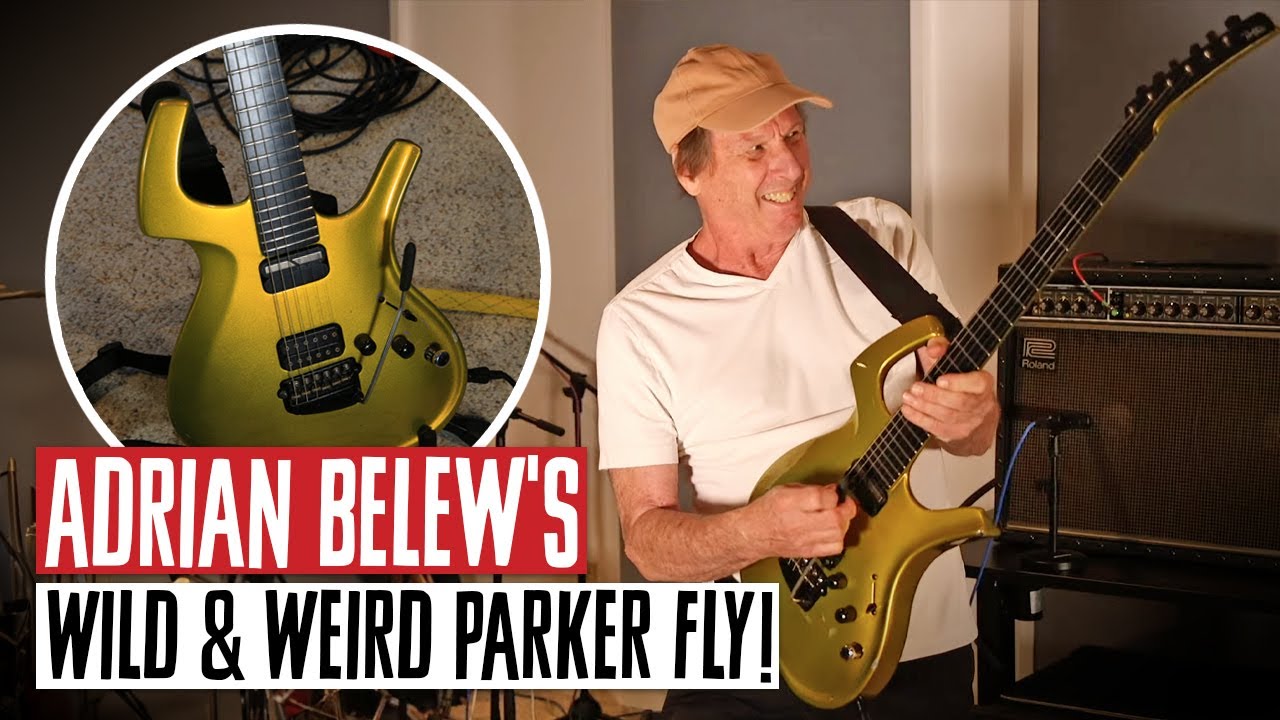 Adrian Belew's Parker Fly Signature for BEAT Tour Covering King Crimson