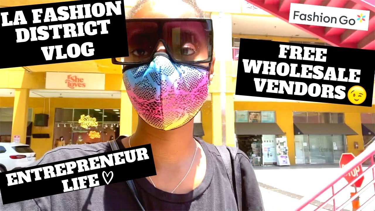 BOUTIQUE ENTREPRENEUR VLOG 2020 | LA Fashion District, Wholesale Clothing Vendors, & Packing Orders