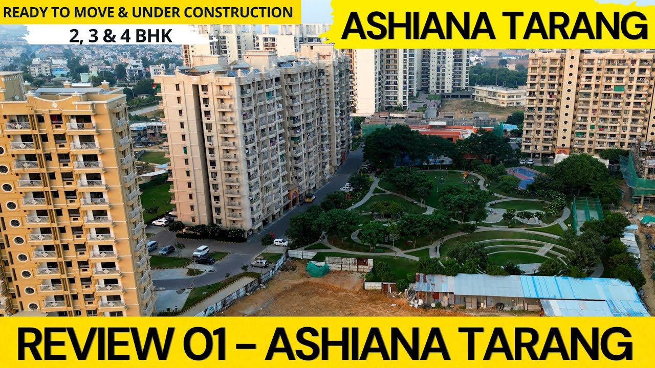 2 BHK & 3 BHK Ashiana Tarang Plus Sector 24 Bhiwadi Review & Construction Update ☎️ 9810101017