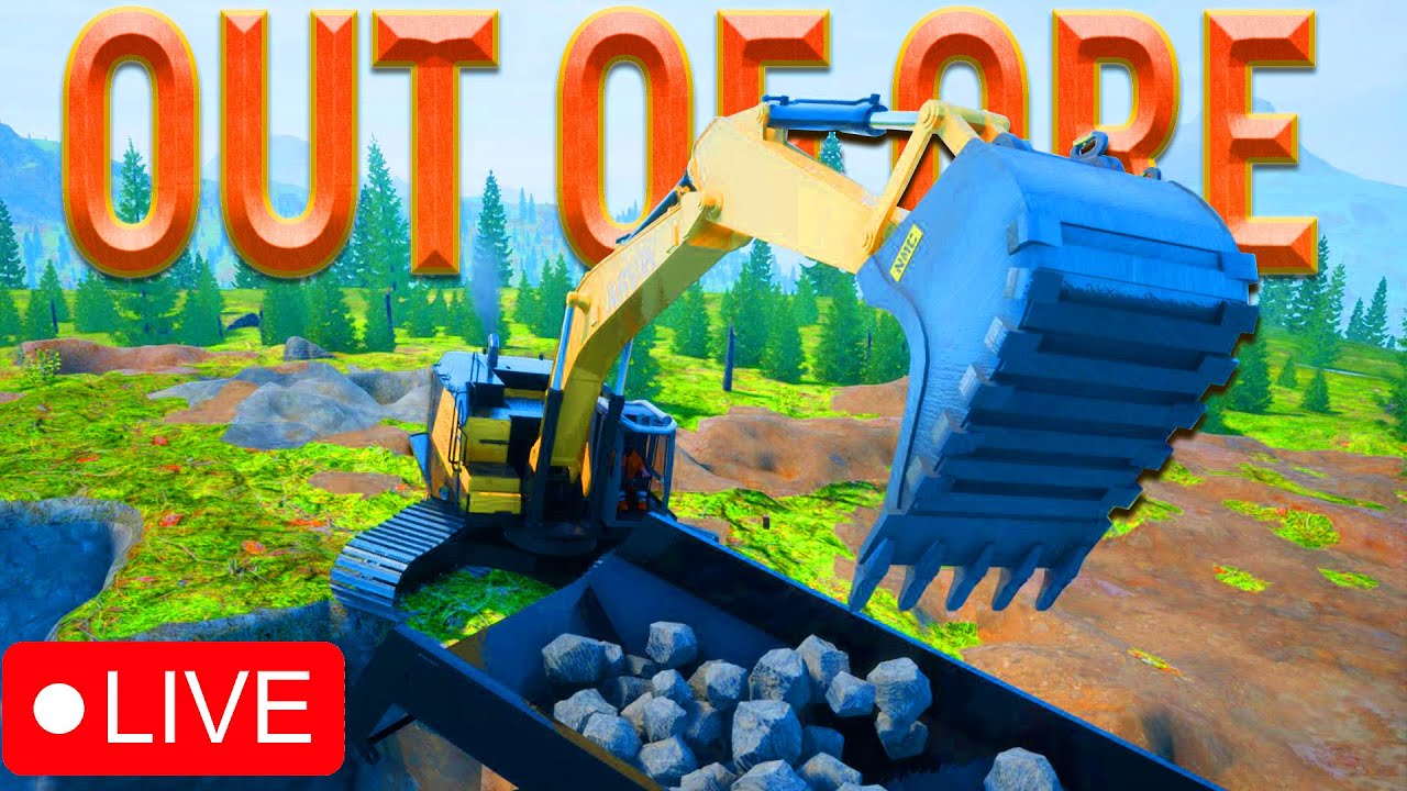 🔴LIVE: OUT OF ORE | Lets open up this Quarry | 10k stream