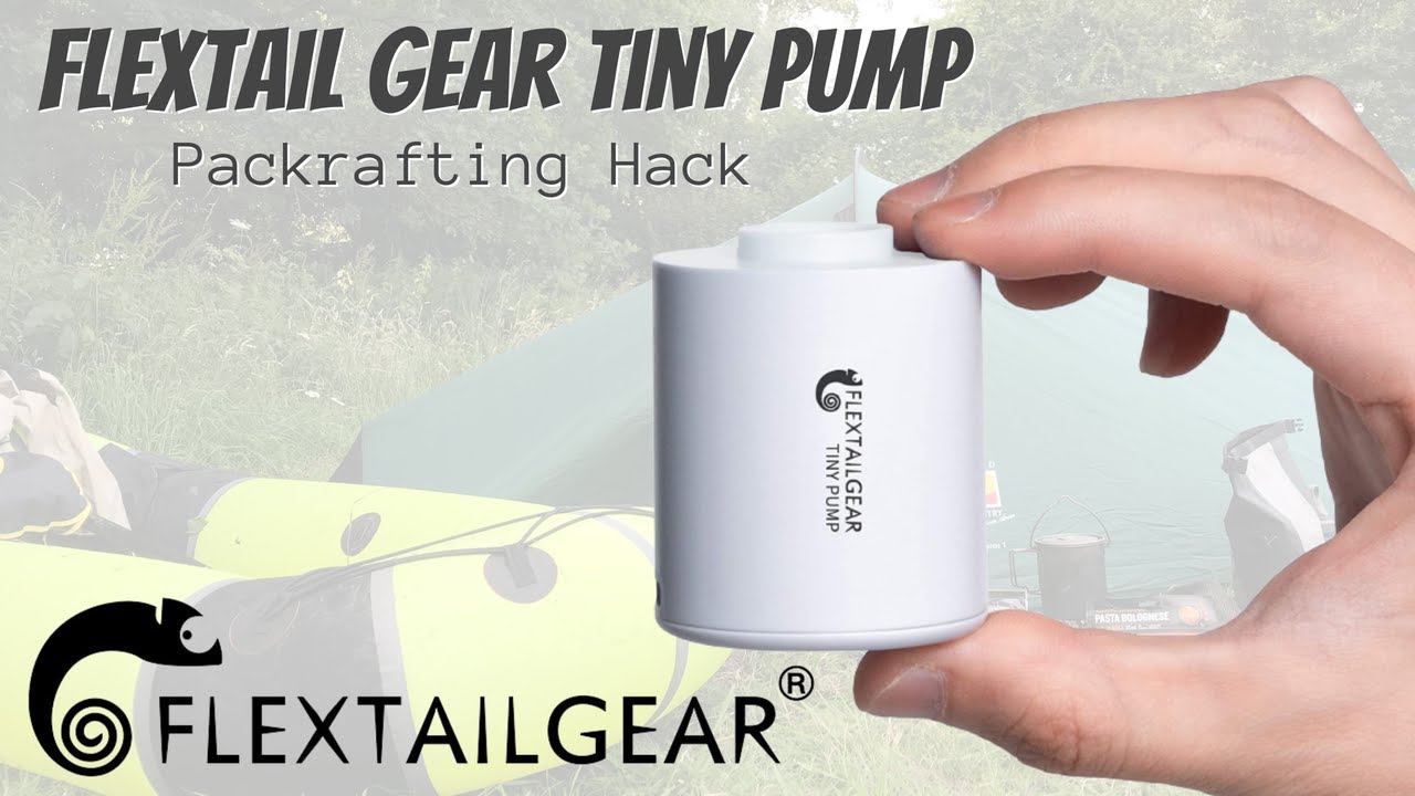 Flextail gear tiny pump | Rechargable Packraft Pump.