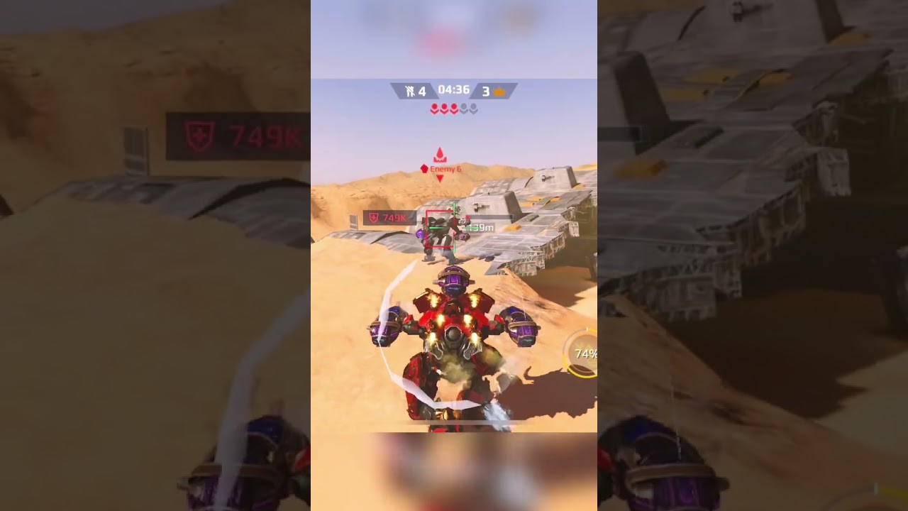 Ox Minos VS mauler 🔥🐏 - War Robots Game [WR]