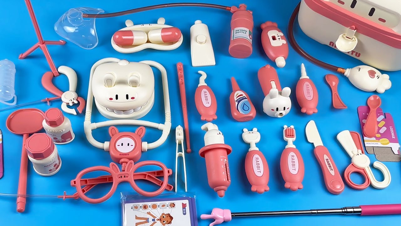 [ Toy ASMR ] 5 Minutes Satisfying With Unboxing Dentist Playset