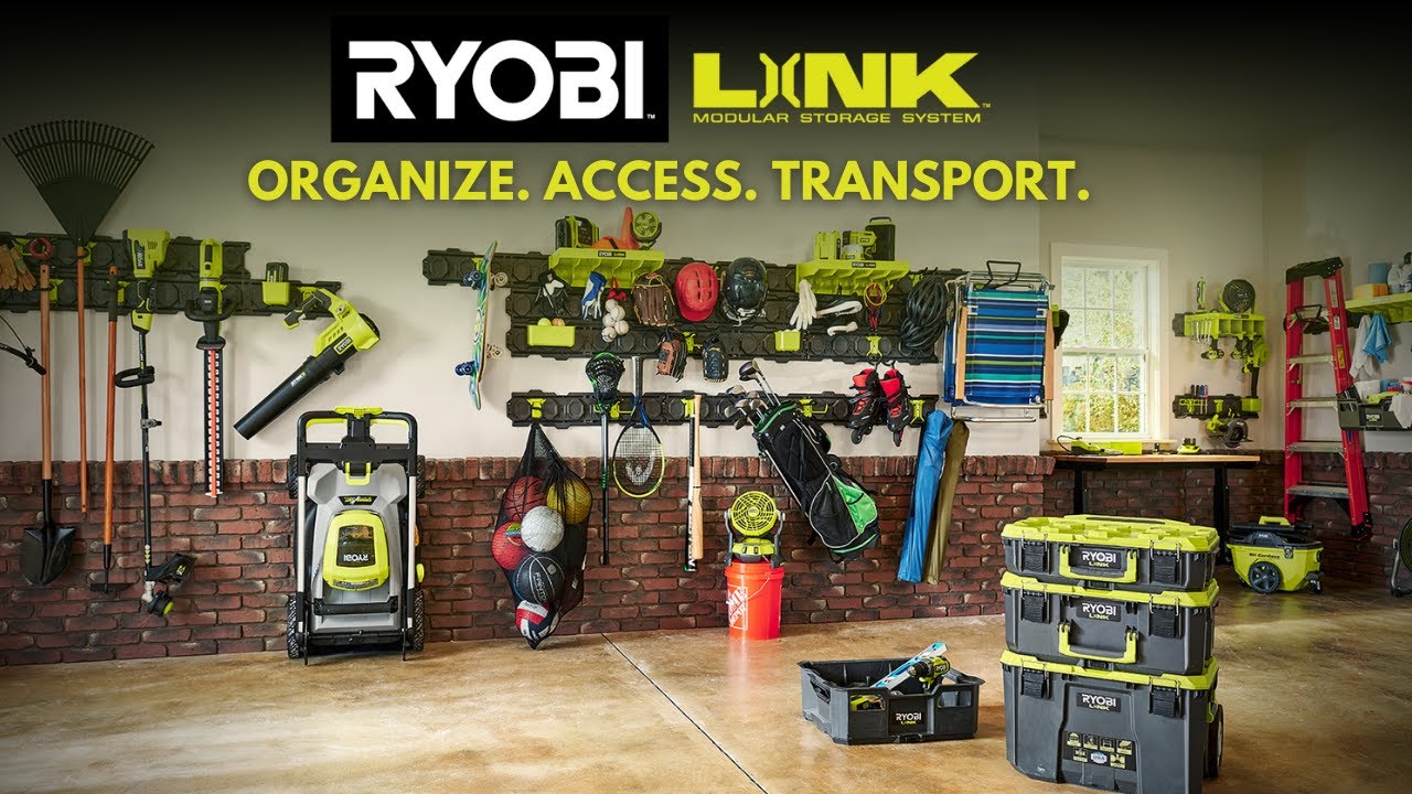 Organize. Access. Transport. | RYOBI LINK™ Modular Storage System