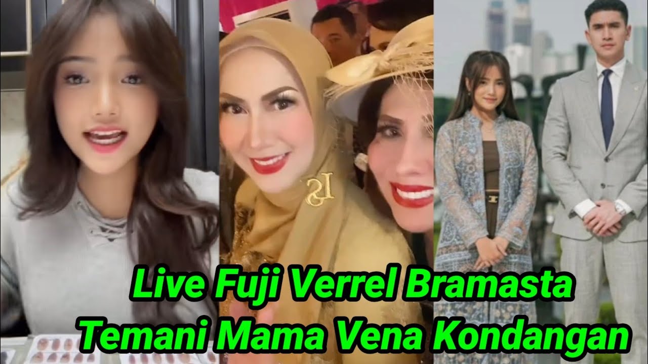 VERREL BRAMASTA FUJI BARENG MAMA VENA HADIRI PERNIKAHAN