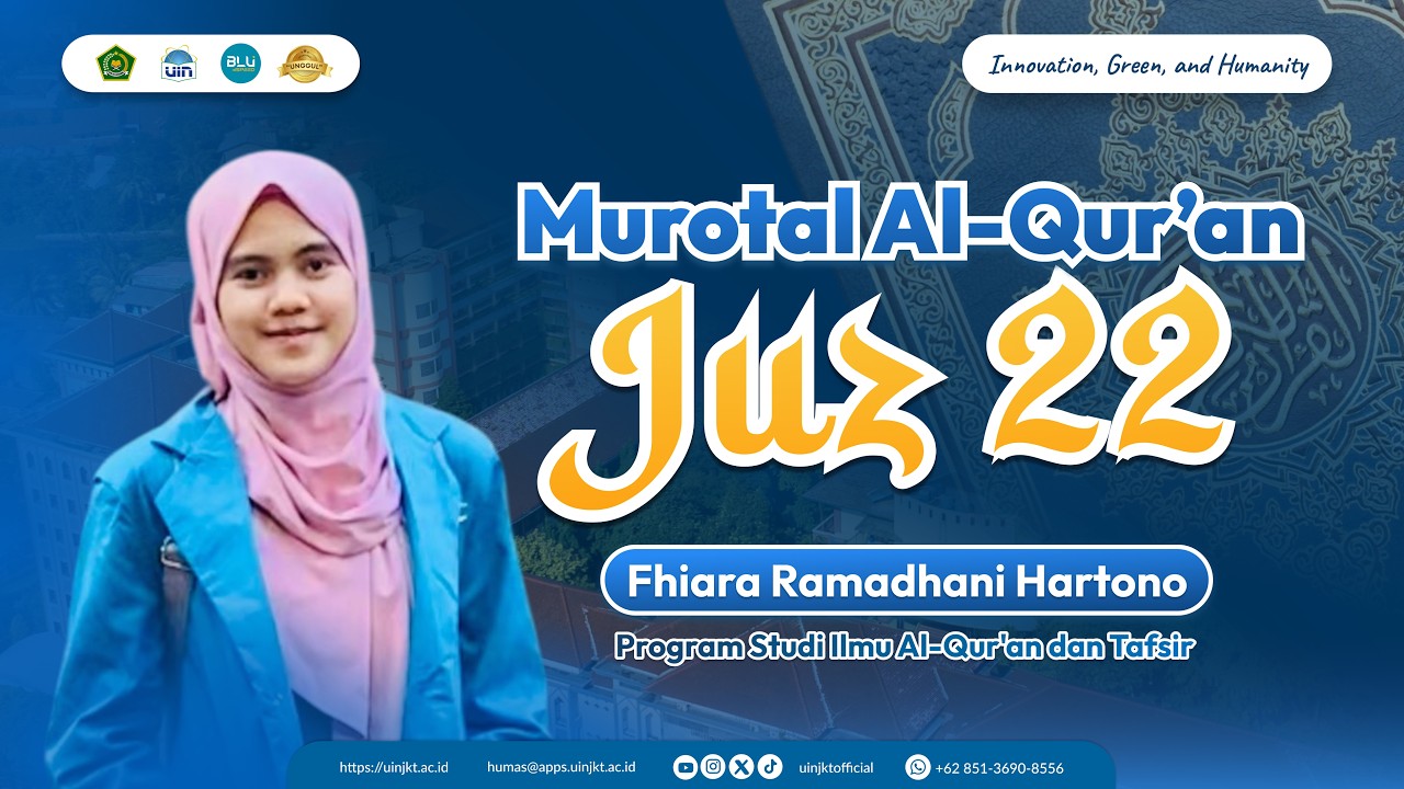 Murottal Al-Qur’an Juz 22 Full | One Day One Juz | Fhiara Ramadhani Hartono