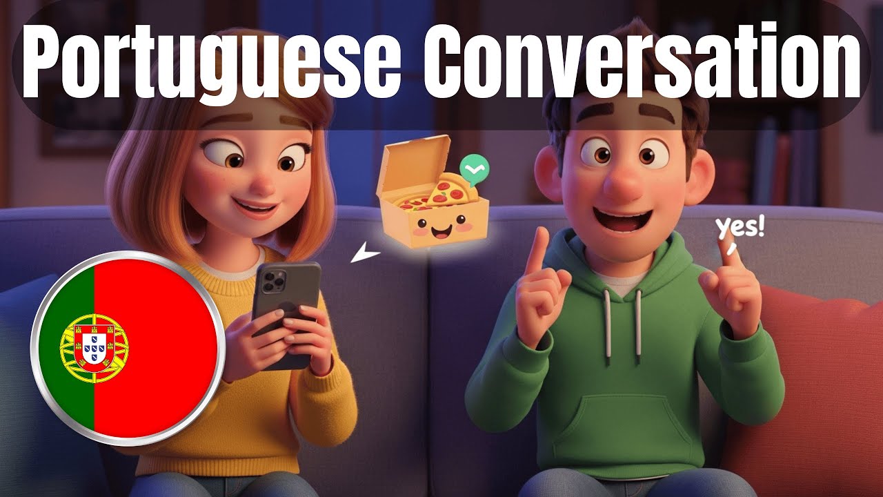 Portuguese Listening Practice: Ordering Pizza for Delivery