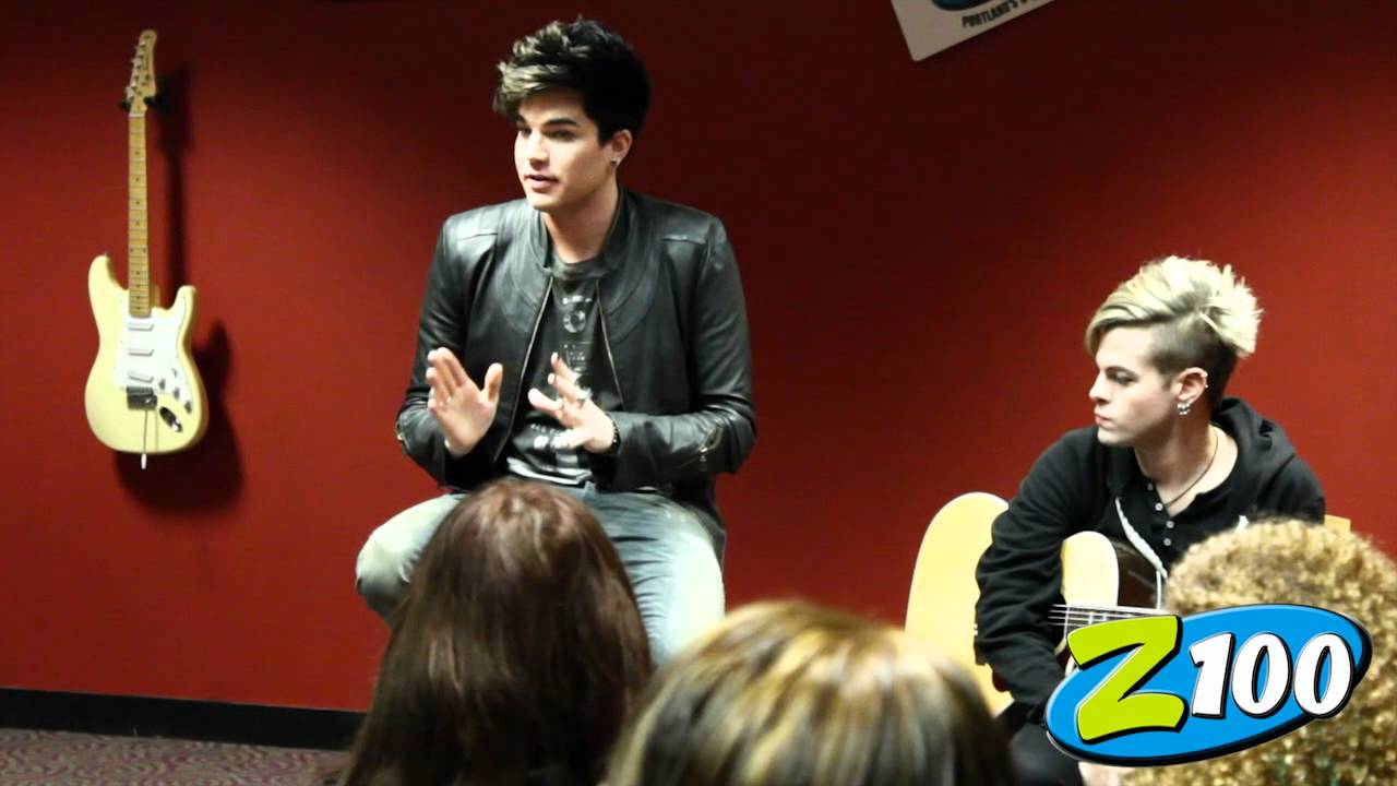 Adam Lambert Acoustic Performance - Z100 Portland