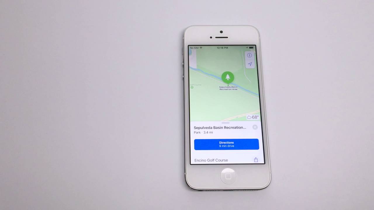 How to Use Your iPhone to Find Your Parked Car