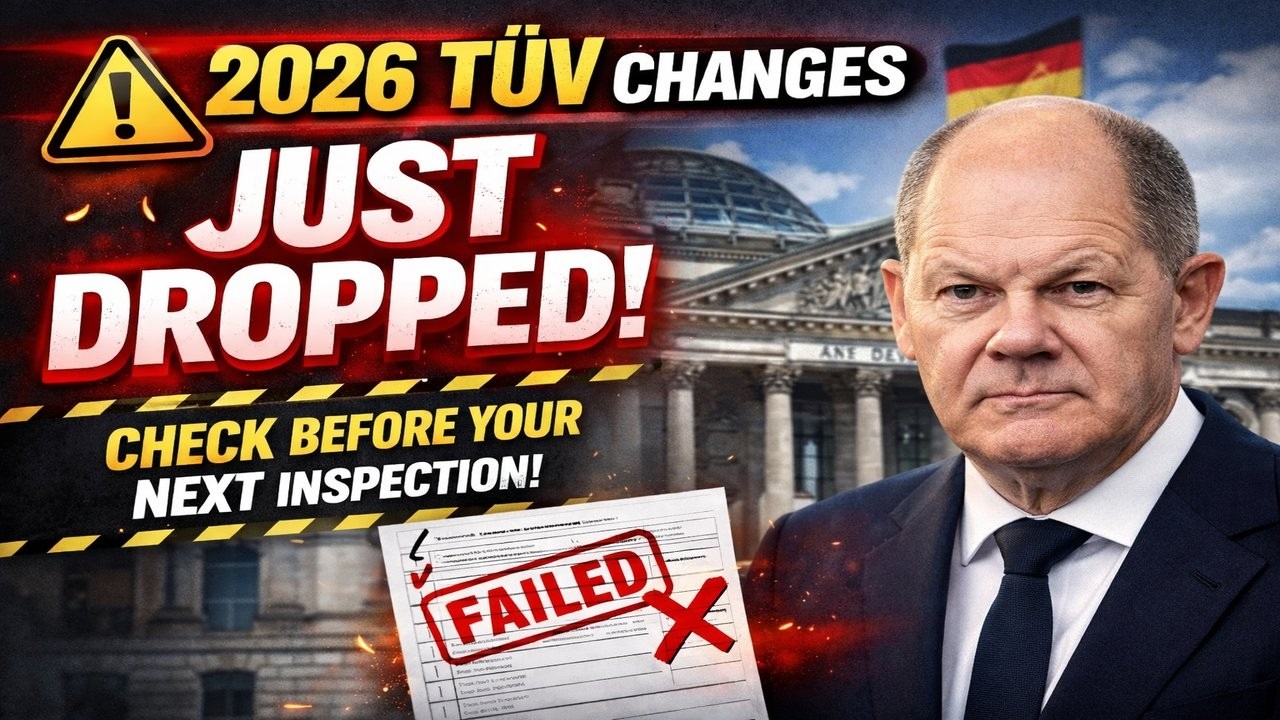 ⚠️ 2026 T&Uuml;V Changes Just Dropped &mdash; Check Before Your Next Inspection!
