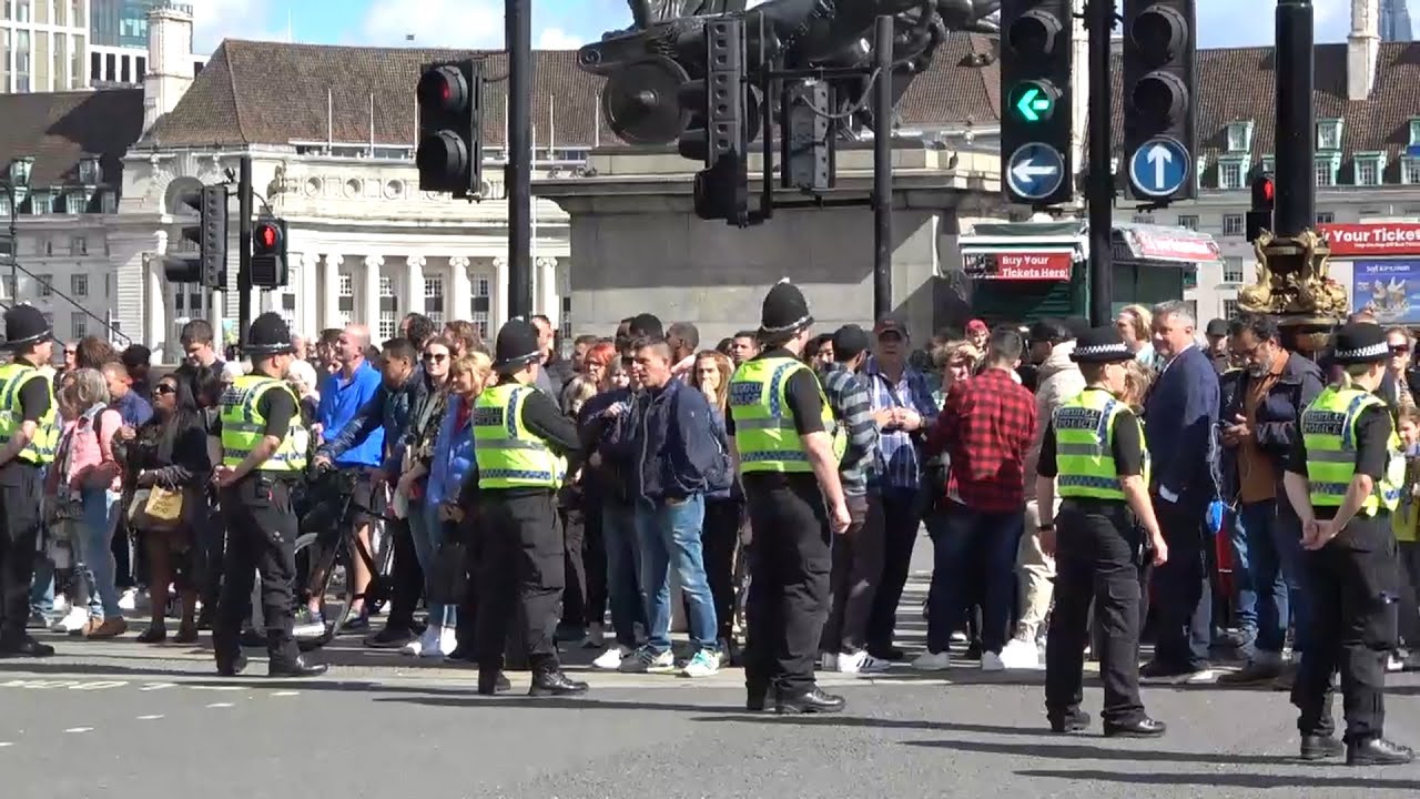 Security high in London in advance of Queen's funeral