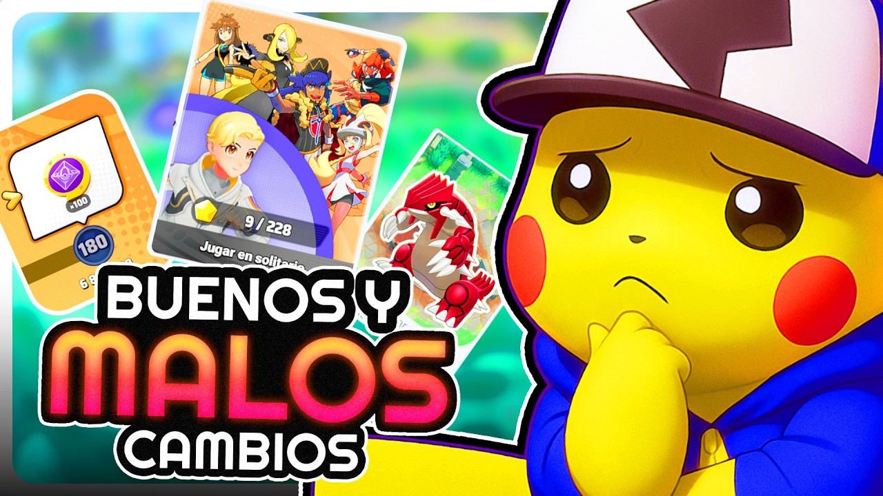 ¡CAMBIOS! ¿Pokémon Unite mejoró… o cometió un GRAN error?
