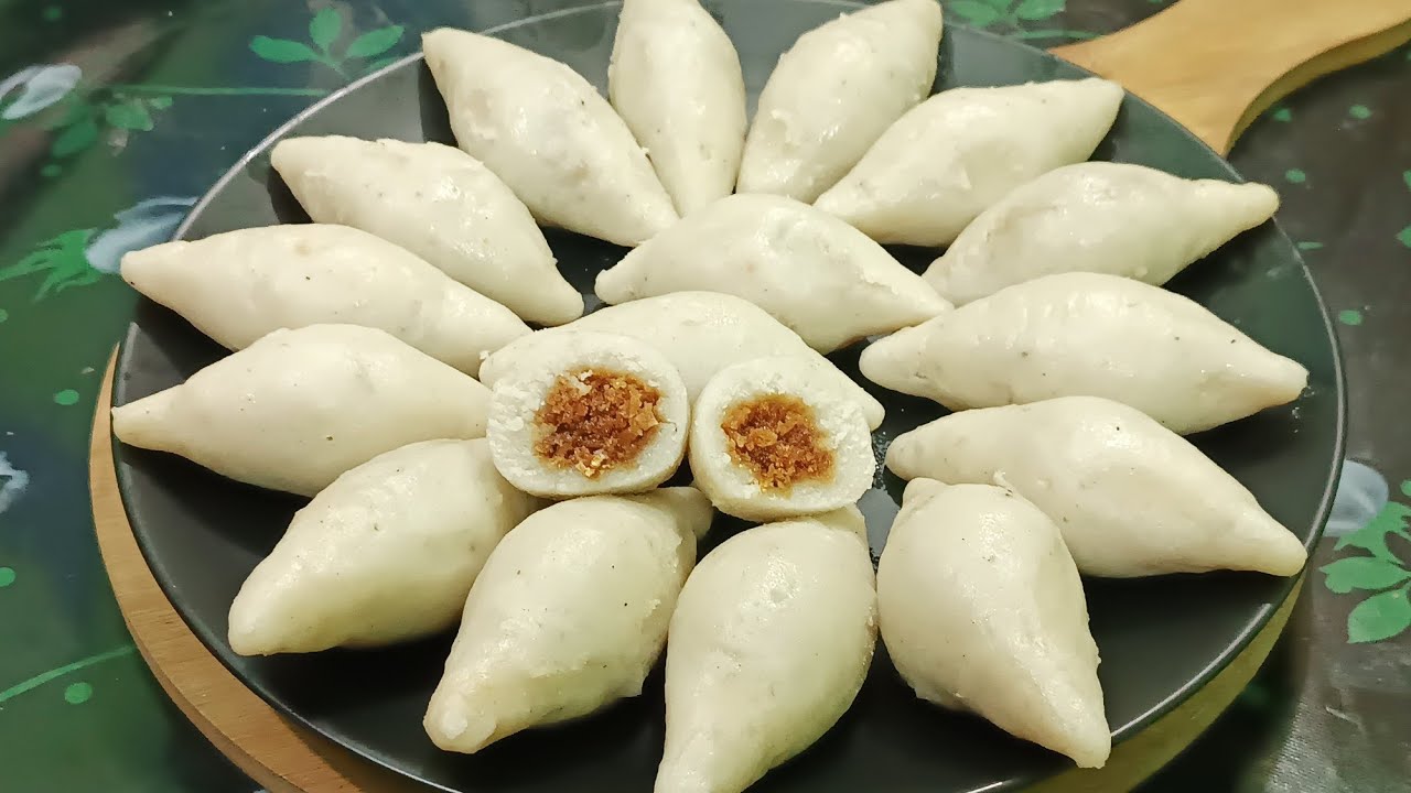 নারিকেলের পুর ভরা মেরা পিঠা | ছাইন্না পিঠা তৈরি করার সহজ ও মজাদার রেসিপি | Bangladeshi Pitha recipe