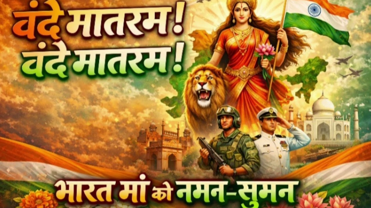 Vande Matram, Vande Matram / वंदे मातरम वंदे मातरम /A Beautiful Desh geet / देश भक्ति गाना 