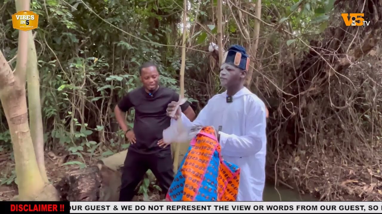 Young spiritualist conjures money from empty Ghana must go sack. My powers are strong - Nana Nsuoba