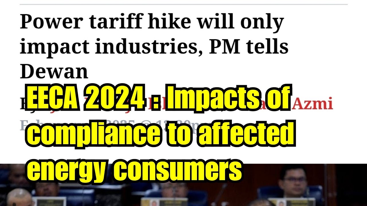 EECA 2024 : Impacts of compliance to energy consumers