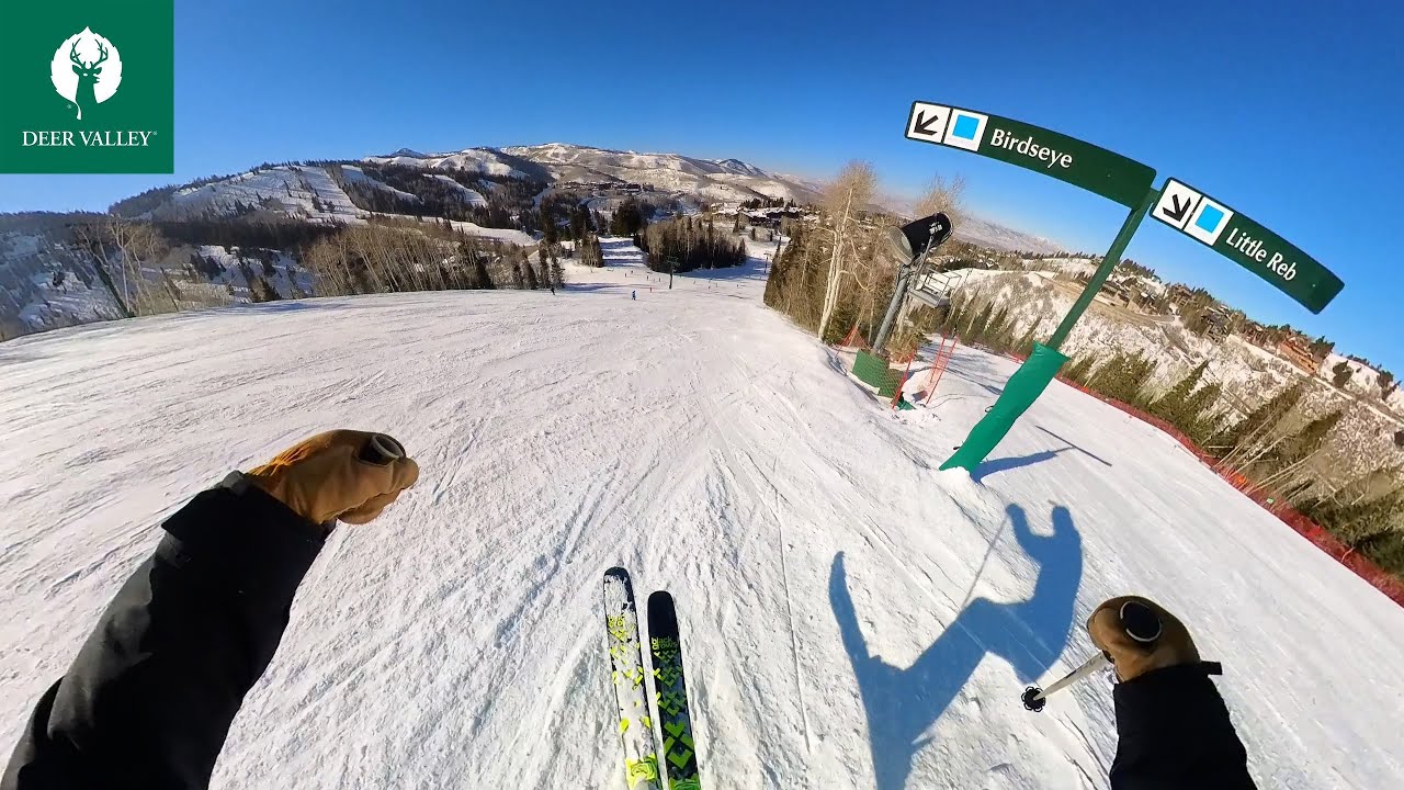 my FIRST TIME SKIING at DEER VALLEY RESORT!