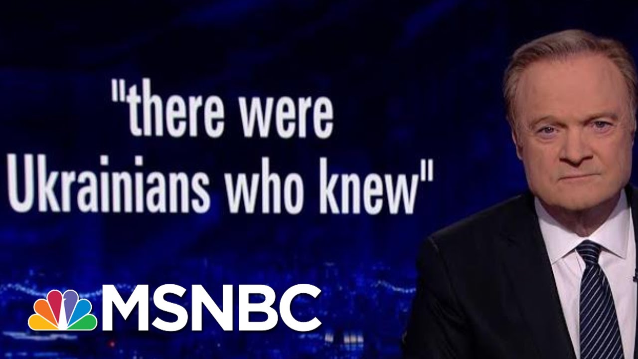 Defense Official: Transcripts Show Trump Playing Dirty Game With Ukraine Aid | The Last Word | MSNBC