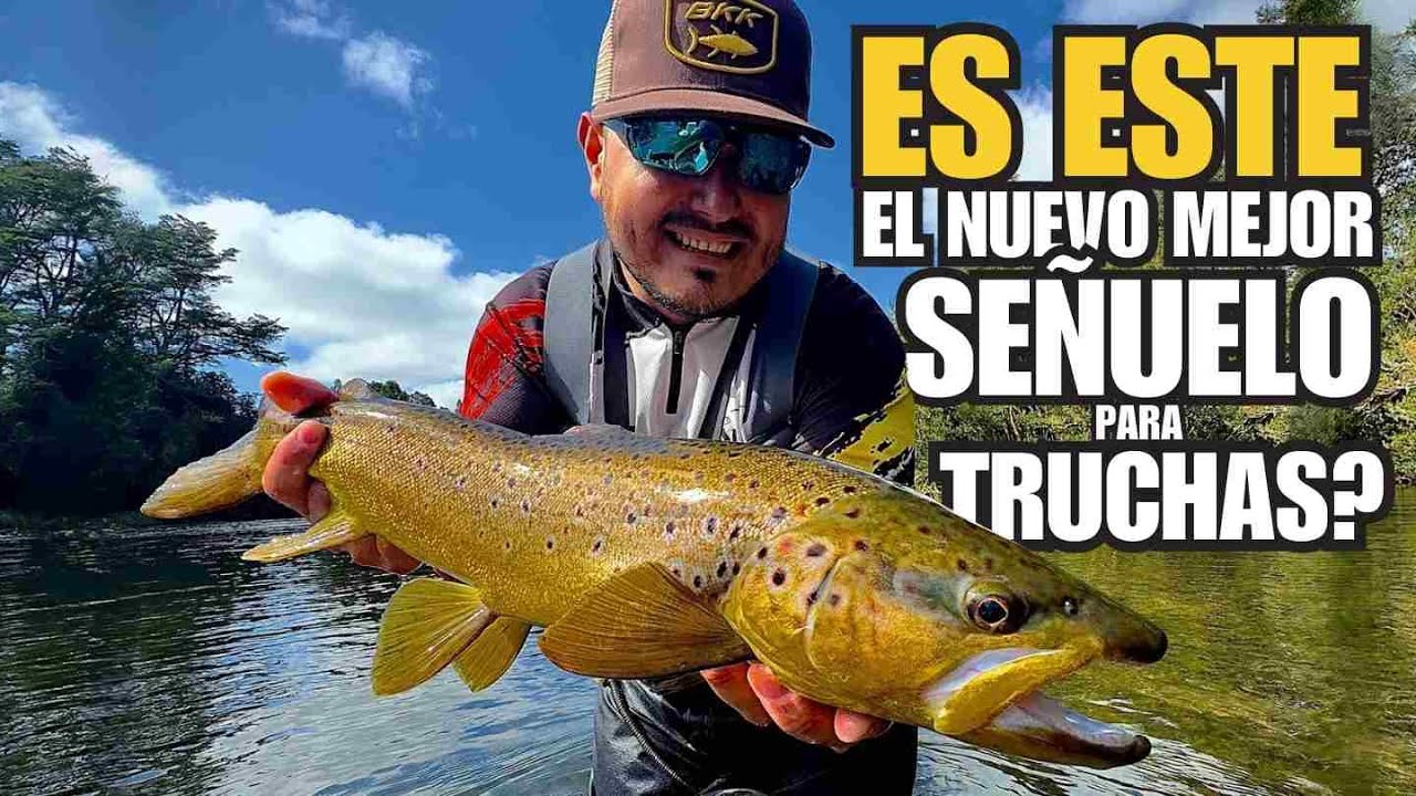 ENORME TRUCHA MARRÓN | Pesca de orilla en Chile 2024/2025
