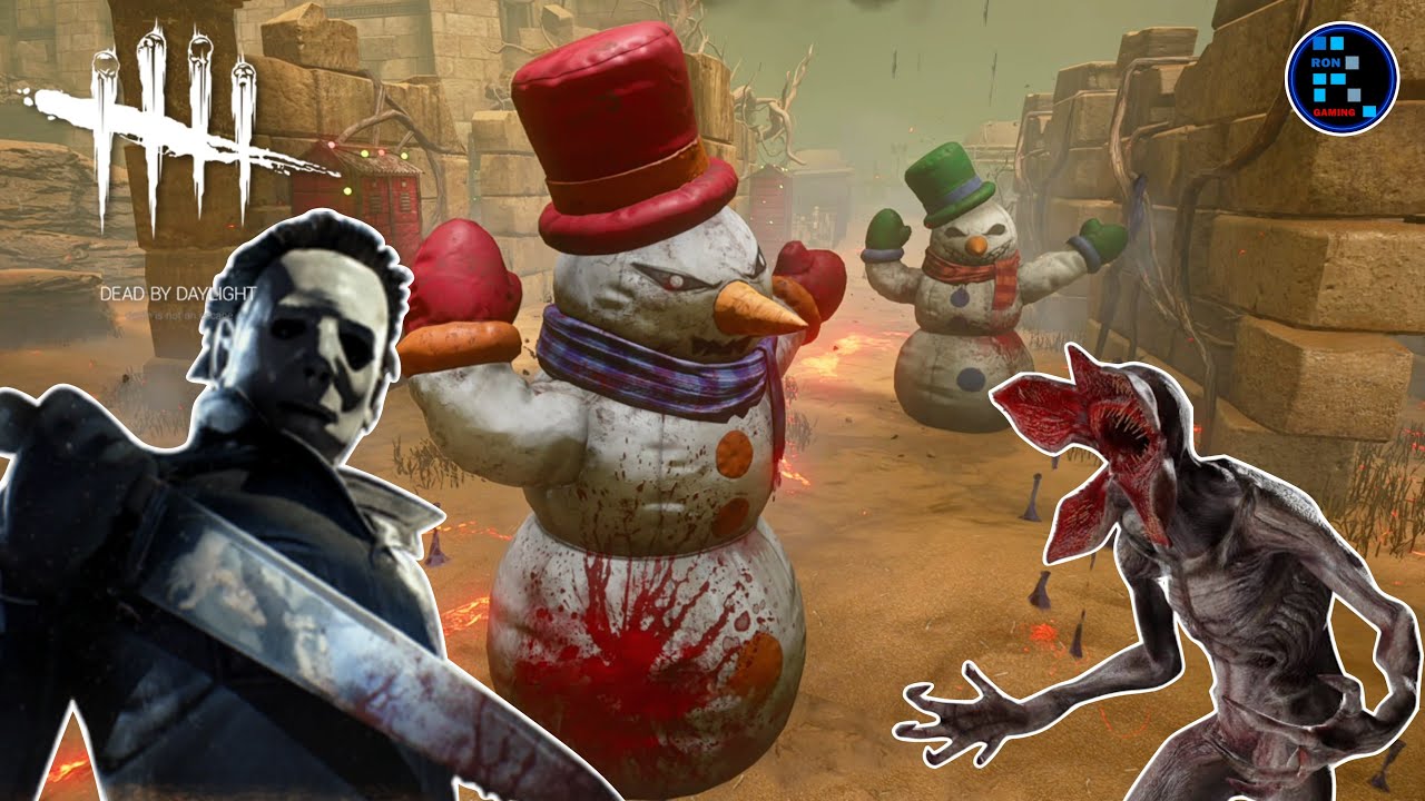[Hindi] DBD | MICHAEL MYERS VS SNOW MAN BROS SURVIVAL