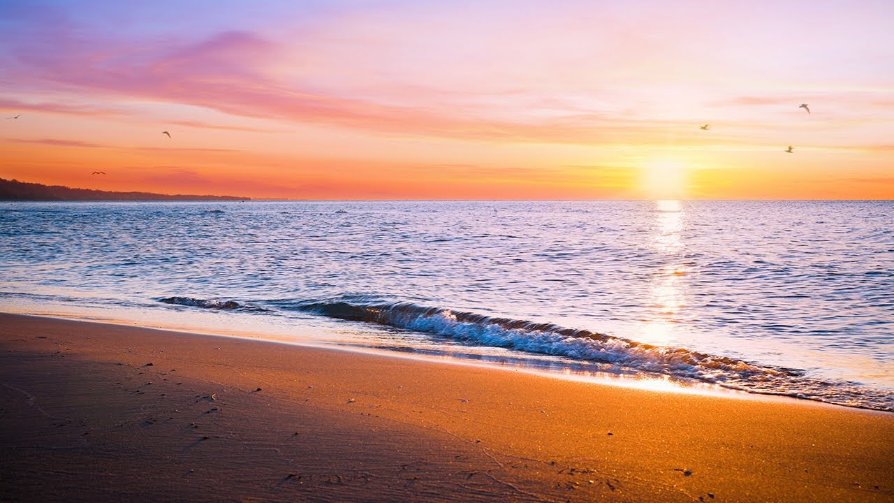 Relaxing Music with Ocean Waves: Beautiful Piano, Stress Relief, Sleep Music, Wave Sounds
